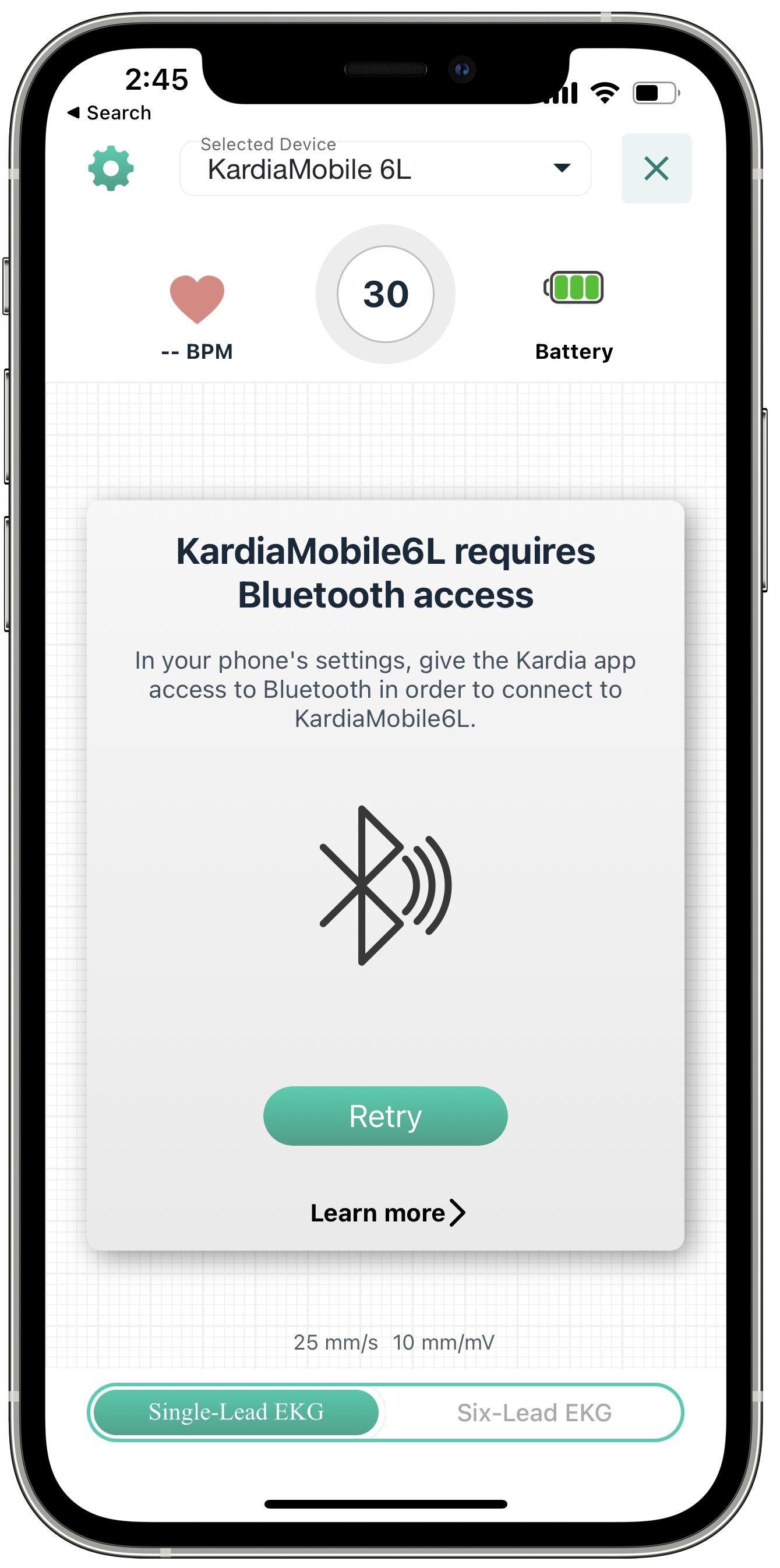 How to set up your KardiaMobile 6L