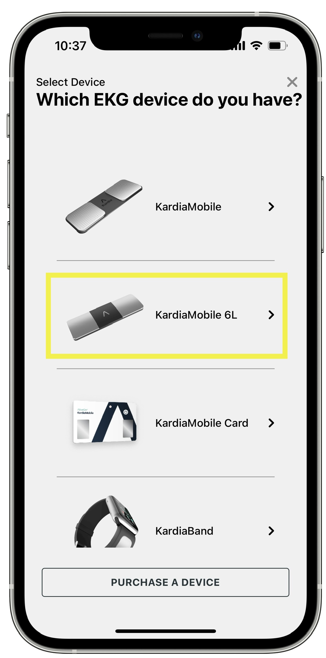 What to do if my Kardia app states KardiaMobile 6L requires Bluetooth  access? – AliveCor Support