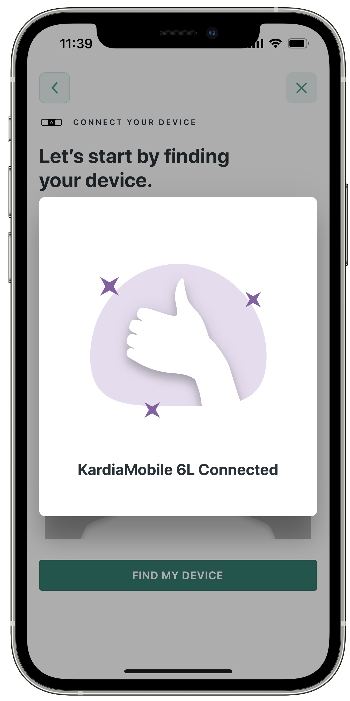 Setting up your KardiaMobile 6L – AliveCor Support